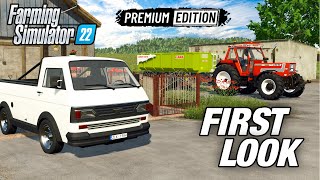 Farming Simulator 22 Premium Edition  Zielonka  First Look [upl. by Dlanigger343]