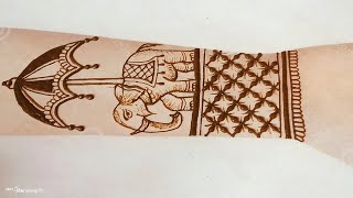 New Unique Fancy Front Hand Mehndi Design  Latest Simple Stylish Mehndi Design [upl. by Tench]