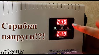 Розпакування та короткий огляд стабілізатора напруги EnerGenie 1000 ВА [upl. by Natanoj]