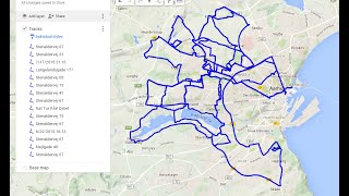 Track your routes and put them all on a map with Google [upl. by Chalmer593]