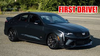 2023 Cadillac CT4V Blackwing First Drive Impressions Review [upl. by Pinsky]