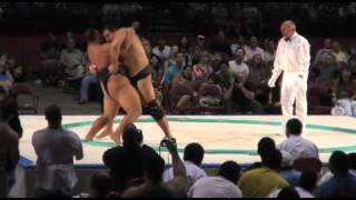 2008 US SUMO OPEN  Byamba vs Petar [upl. by Noirda]