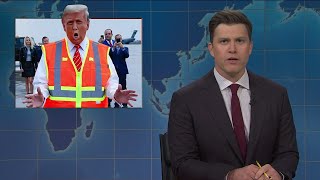 Michael Che Made This XRated Joke About Why Trump Wants To Be President Again On Weekend Update SNL [upl. by Anwahsar]