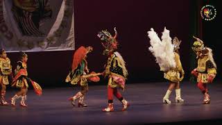 FSC Diablada Boliviana Festival Del Niño 2018 HD [upl. by Ahseinod905]