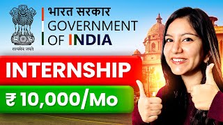 REVEALED ➤ Secrets to Get This Government Internship amp Earn ₹10kMonth  HURRY [upl. by Ynner]