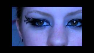 How To Do a Modern Goth Eye Makeup Look for Halloween [upl. by Veronica693]