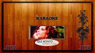 Karaoke Rosario Flores Que Bonito [upl. by Kester]