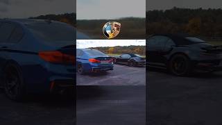 M5 Competition VS Turbo S  Both Tuned bmw porsche dragrace officiallygassed [upl. by Garin]