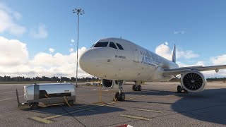 Livestream first look at the FREE Airbus A320 V2 sim update 15 in Microsoft Flight Simulator [upl. by Magnum656]