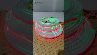 Neon flex neon tube light 10mm10mm120°ICWS2815 Breakpoint continuation neonlight ledlights [upl. by Alyakim]