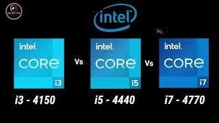 i34150 vs i54440 vs i74770 4th gen Desktop Processor l i3 vs i5 vs i7 4th Gen Spec Comparison [upl. by Max]