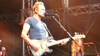 Sting  Fields of gold live in Bergen 2017 [upl. by Kusin213]