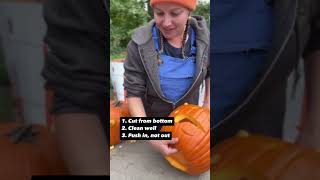 Carving a pumpkin Try these tips [upl. by As]