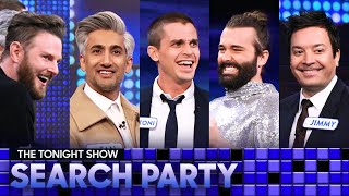 Tonight Show Search Party with the CoHosts of Queer Eye  The Tonight Show Starring Jimmy Fallon [upl. by Aicnetroh]