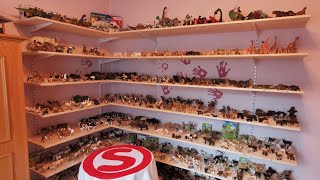 Meine SCHLEICH Sammlung 🤩🤩 1200 Figuren [upl. by Enitsirhc]