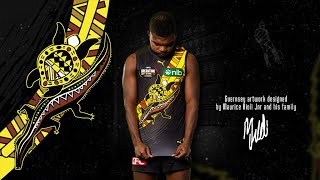 2024 AFL Dreamtime Guernsey Explained [upl. by Arorua]