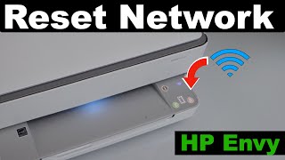 HP Envy Printer Network Reset [upl. by Aicrop573]