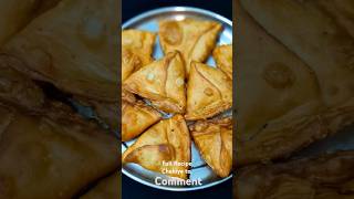 Mini samosa recipe aloo samosa halwai style shorts samosa aloosamosa recipe [upl. by Haimirej733]