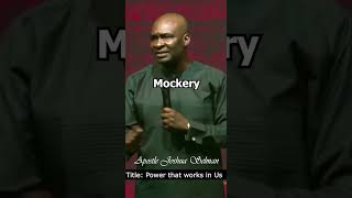 Mockery  Apostle Joshua Selman [upl. by Anoy75]