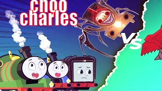 Railgun Thomas from another Universe  choo choo charles funny video solomixgame [upl. by Asilahs]