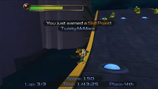 Ratchet amp Clank 1Planet Rilgar All Skill Points amp Gold Bolts [upl. by Tiertza]