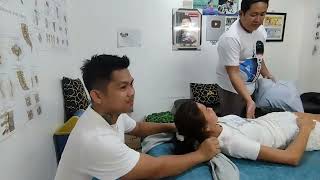 masakit na likod din ang iniinda 🤔🤔Pina treatment na Kay master [upl. by Fairfield794]