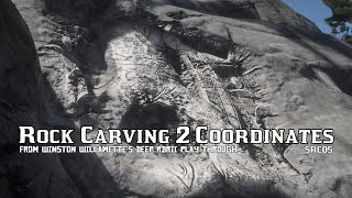 Rock Carving 2 Coordinates Whinyard Strait RDRII [upl. by Ednew]