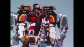 Ultrazord Transformation and Finisher 3  Season 1  Mighty Morphin  Power Rangers Official [upl. by Edmonds]