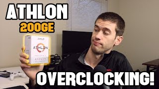 Overclocking the AMD Athlon 200GE with the Stock Cooler [upl. by Sherman229]