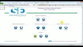 Demo Programa Control de Inventarios  Soluciones en Excel [upl. by Berneta]