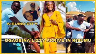 OGAOBINA WIFE LIZZY ARRIVE IN KISUMU TO WELCOME DEM WA FACEBOOK [upl. by Tamer397]