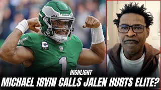 HIGHLIGHT Cowboys LEGEND Calls Eagles QB Jalen Hurts ELITE [upl. by Ednutey]