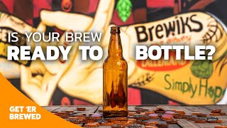 When your home brew beer is ready to bottle [upl. by Gavrila]