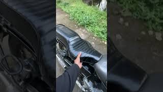 Seat adjustment in bullet standard 350  Bullet seat modified  royalenfield bulletlover [upl. by Valencia]