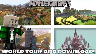 3000 Days in Minecraft  WORLD TOUR and DOWNLOAD [upl. by Amin]