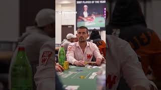 SMILE OR SCOWL What story does your face tell while playing 🤔 pokernews wsop2024 [upl. by Reimer]