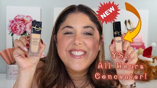 NEW YSL All Hours Creaseless Precise Angles Concealer [upl. by Yaresed]