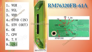 Cof data Panel Voltage Gate signal [upl. by Bekah]