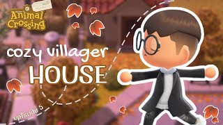 Villager House for PURRL ep 5  ACNH Fall Island  Animal Crossing New Horizons [upl. by Leshia]