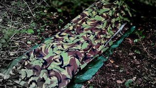 Testing the dutch army hooped bivvy in foul weather [upl. by Veronike]