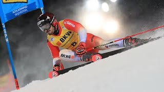 Loic MEILLARD  Winner  Giant Slalom Run 1  Schladming AUT  2023 [upl. by Ardnalak]