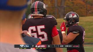 GardnerWebb Football Highlights vs Charleston Southern 11417 [upl. by Bright]