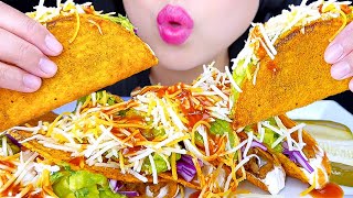 ASMR Mukbang Tacos [upl. by Eanert]