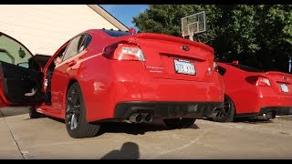 20152018 Subaru WRX  MagnaFlow Axleback Exhaust With Muffer Delete [upl. by Malca]