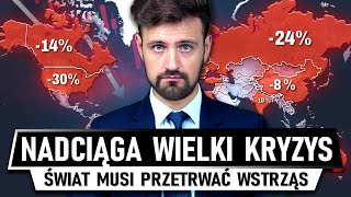 Globalny KRACH  Wielkie OBAWY przed RECESJĄ w USA [upl. by Ater100]