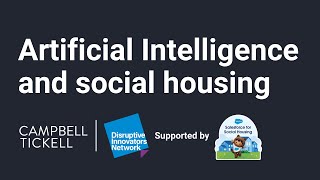 Artificial Intelligence and social housing  Jo SedleyBurke Campbell Tickell [upl. by Sihon]