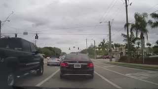 Driving from Boca Raton to Highland Beach Florida [upl. by Anilatac]