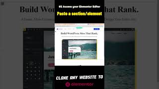 How to clone any website to Elementor Builder [upl. by Isabel]