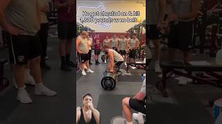 You Need to Do WarmUp to Do This 😱💀 Powerliftingshorts [upl. by Alyar]