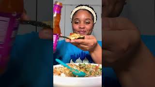 Sushi bowl Mukbang 🍣🍱❤️ sushi eating foodie asmr delicious fyp pokebowl asmrfood food [upl. by Gina]